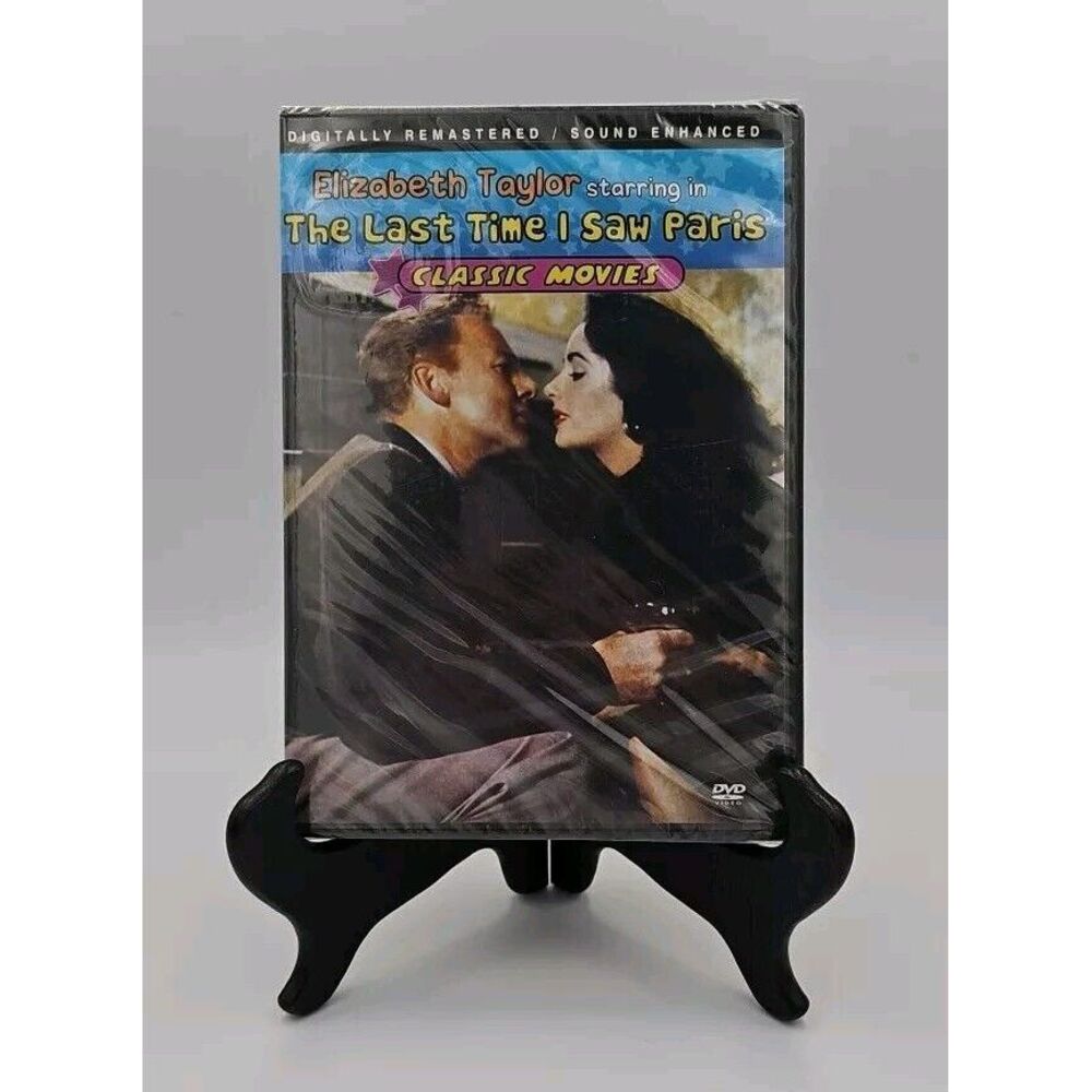 The Last Time I Saw Paris DVD 1954 Classic Film Elizabeth Taylor Van Johnson NEW